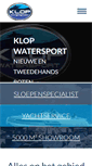 Mobile Screenshot of klopwatersport.nl